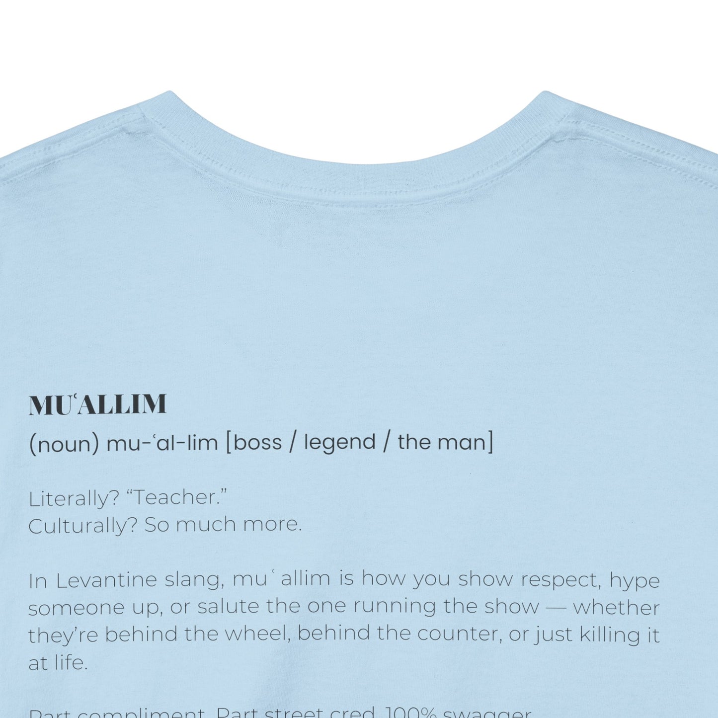 Arabic 101 Maalem Unisex Tee