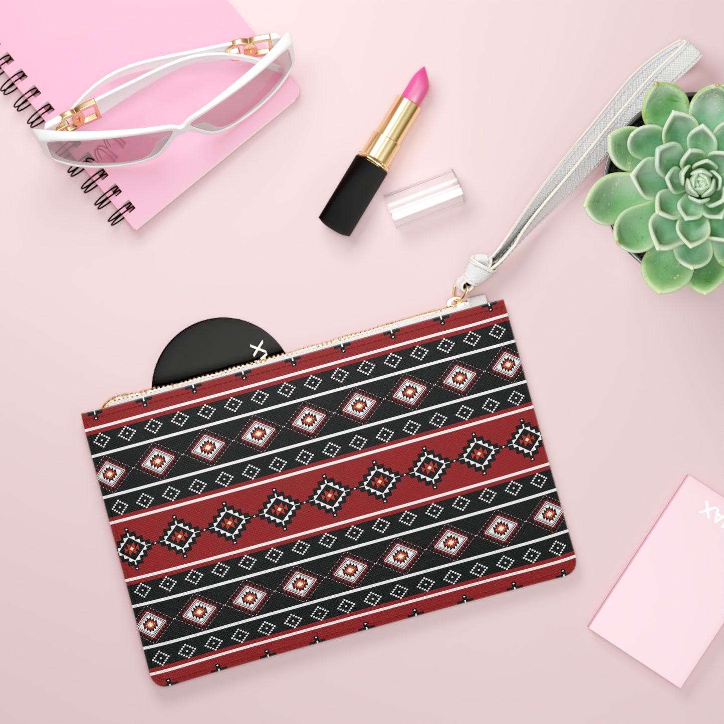 Bohemian Clutch Bag with Tribal Design - Perfect for Festivals and Everyday Use
