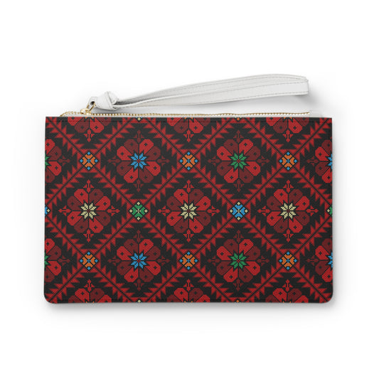 Bohemian Floral Clutch Bag - Stylish and Versatile Accessory for Everyday Use