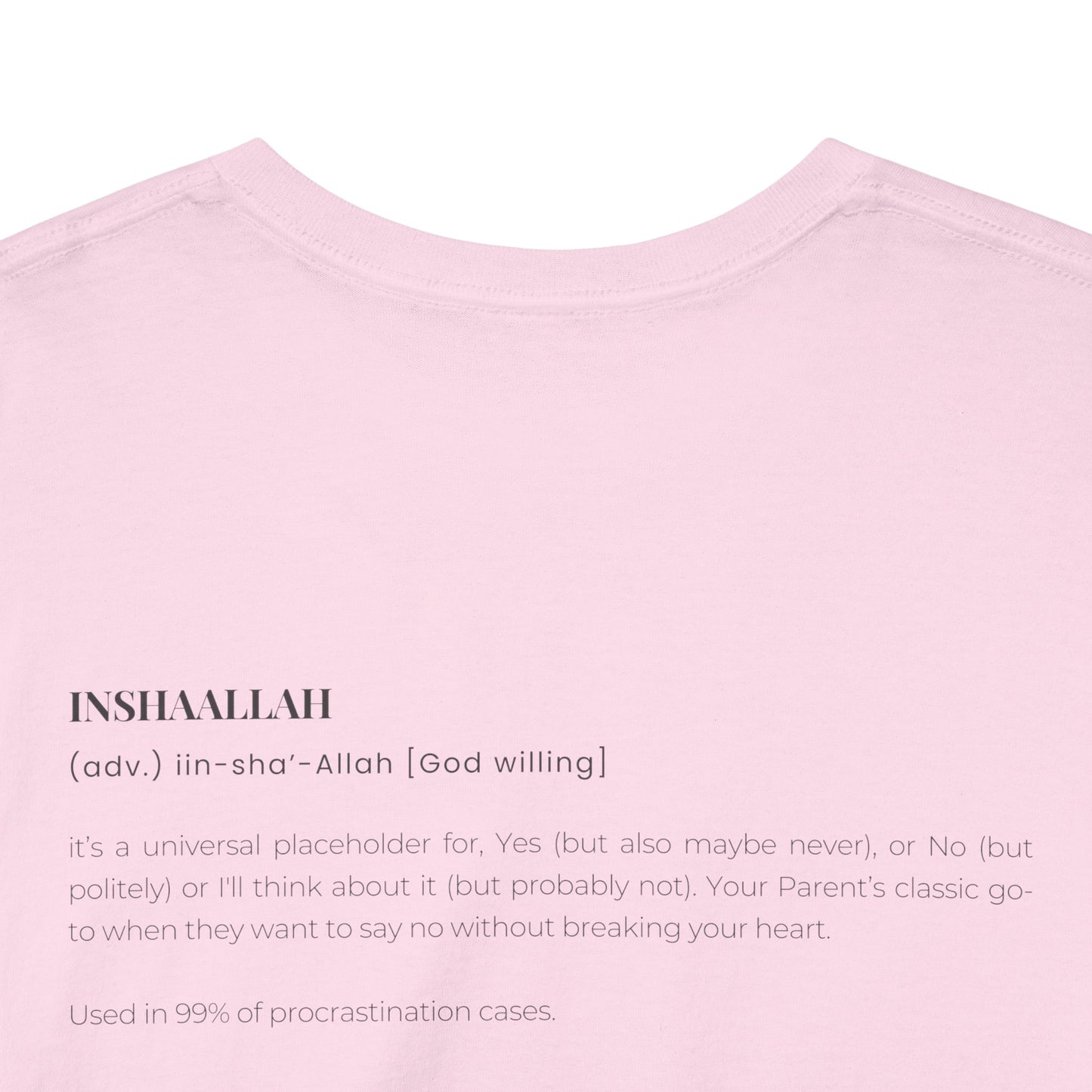 Arabic 101 Inshalla Unisex Tee