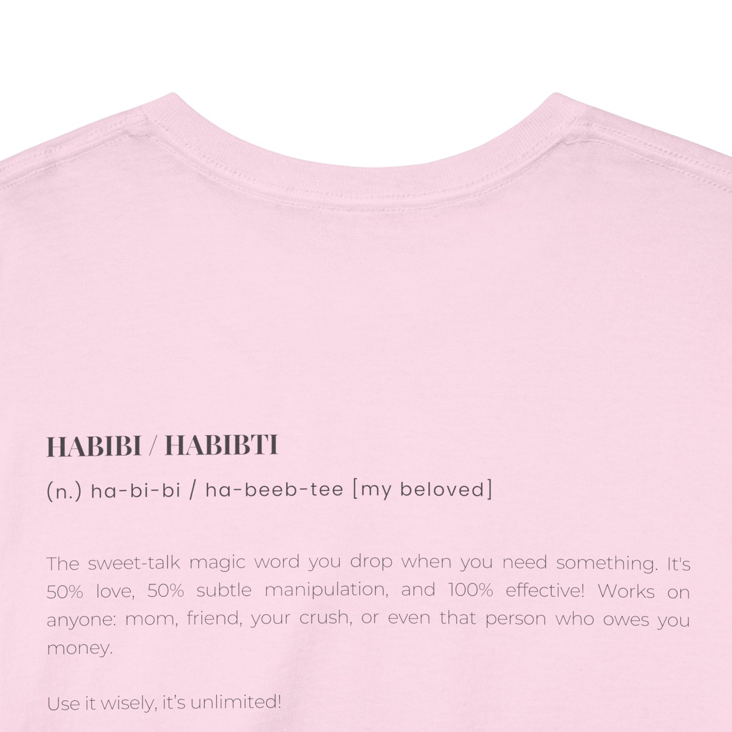 Arabic 101 Habibi Unisex Tee