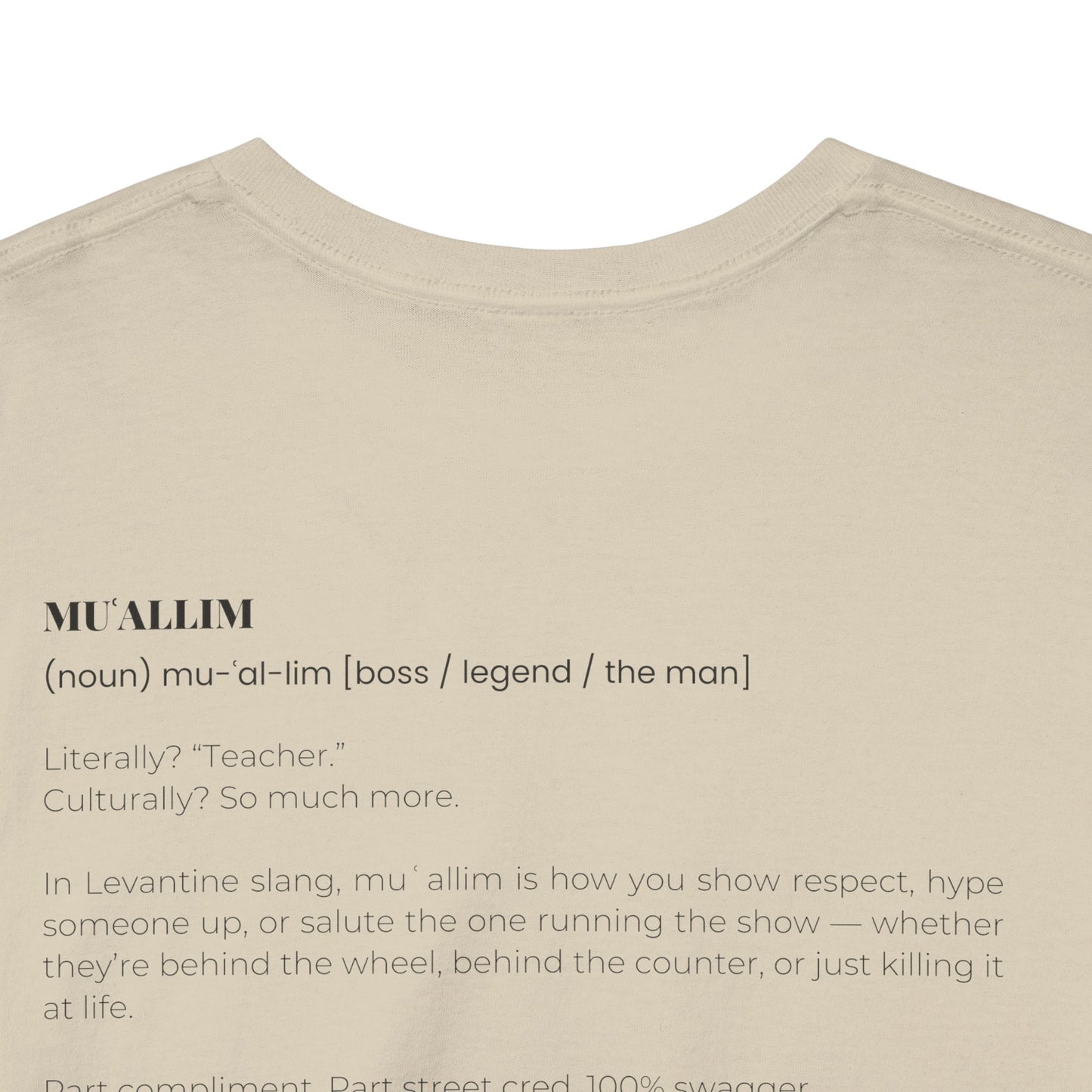 Arabic 101 Maalem Unisex Tee